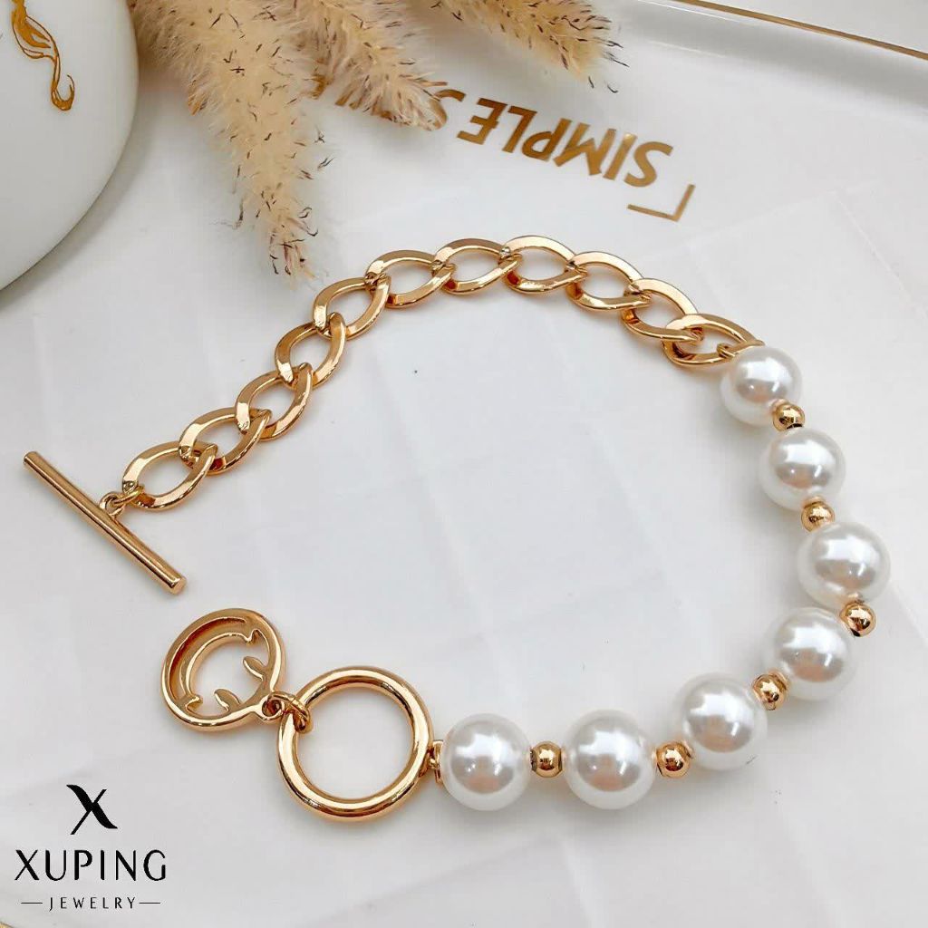 دستبند مرواریدی ژوپینگ کد 2617 - خرید آنلاین از گالری آداس